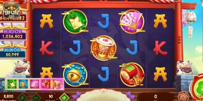 Mèo phú quý giao diện nổ hũ tối ưu