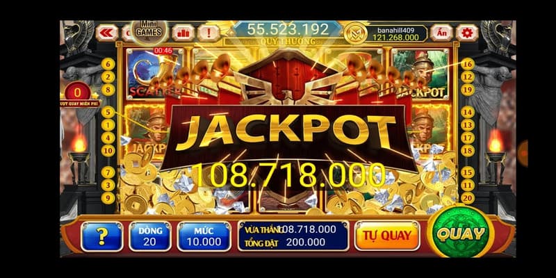 Nổ hũ jackpot luật chơi đơn giản