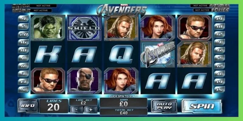 Nổ hũ Avengers quy trình đơn giản